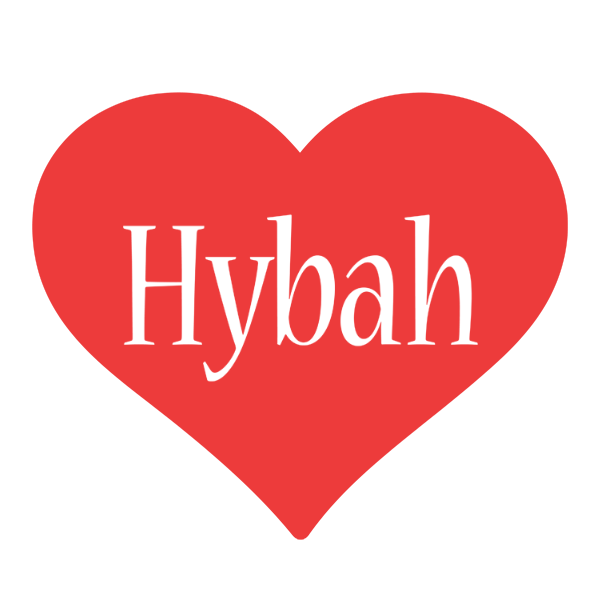 Hybah love logo