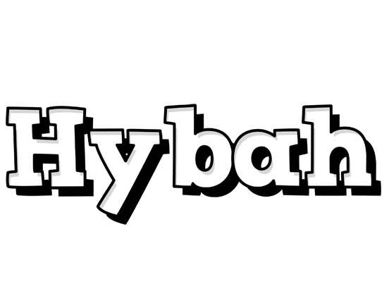 Hybah snowing logo