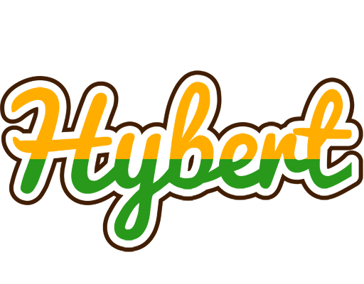 Hybert banana logo