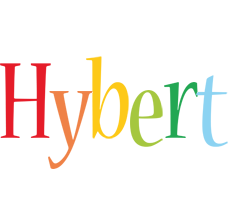 Hybert birthday logo