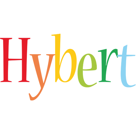 Hybert birthday logo