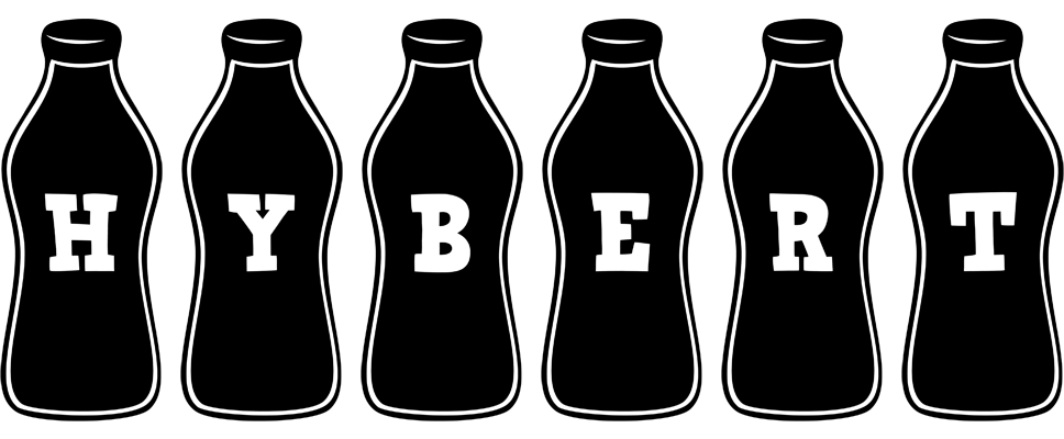 Hybert bottle logo