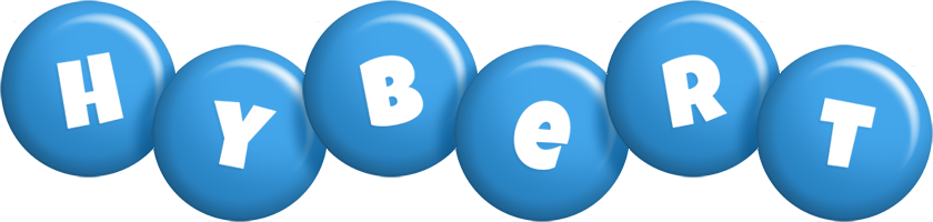 Hybert candy-blue logo