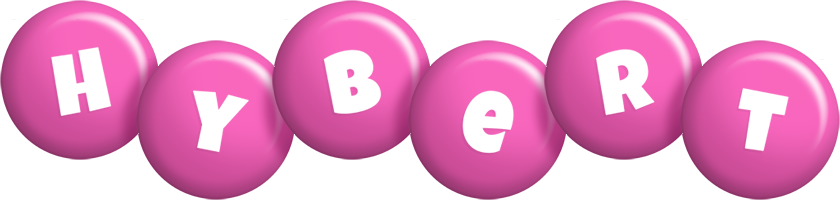 Hybert candy-pink logo