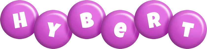 Hybert candy-purple logo