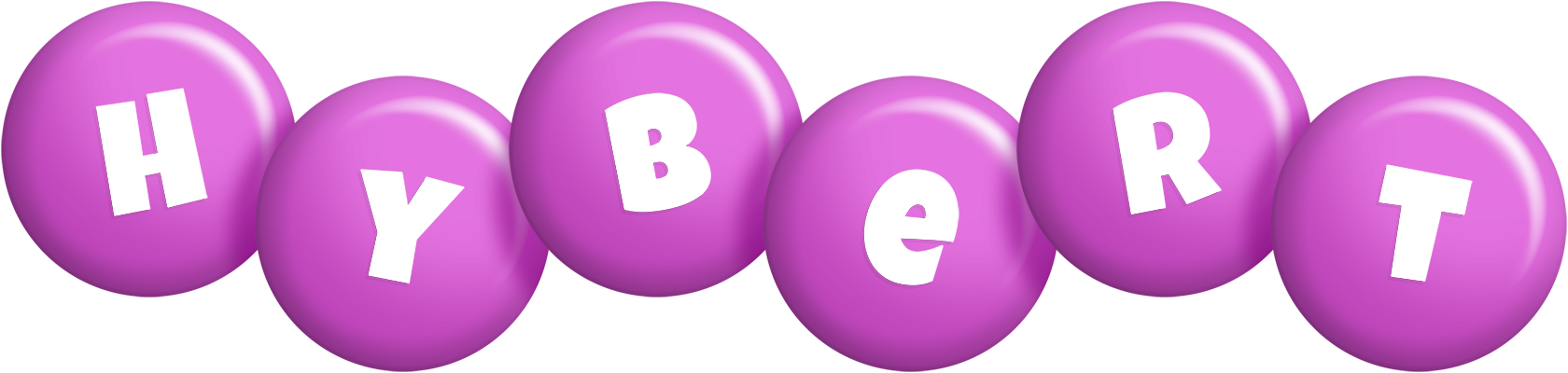 Hybert candy-purple logo
