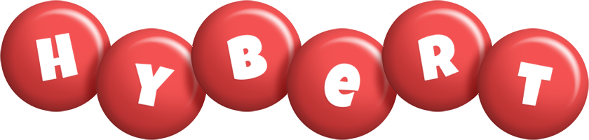 Hybert candy-red logo