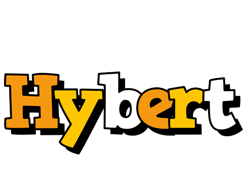 Hybert cartoon logo
