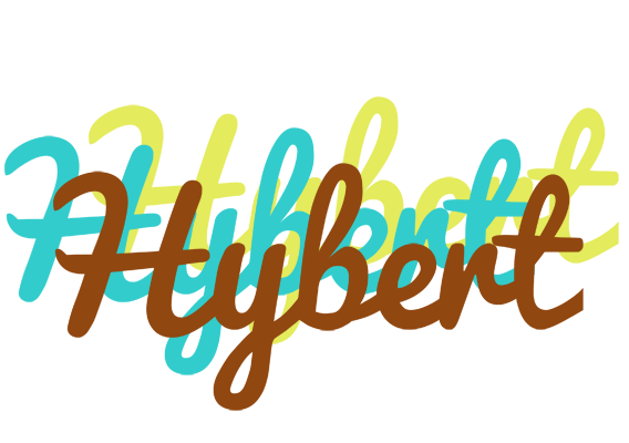 Hybert cupcake logo