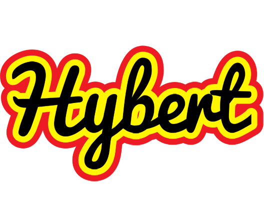 Hybert flaming logo