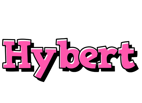 Hybert girlish logo