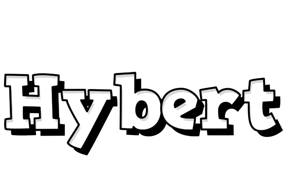 Hybert snowing logo
