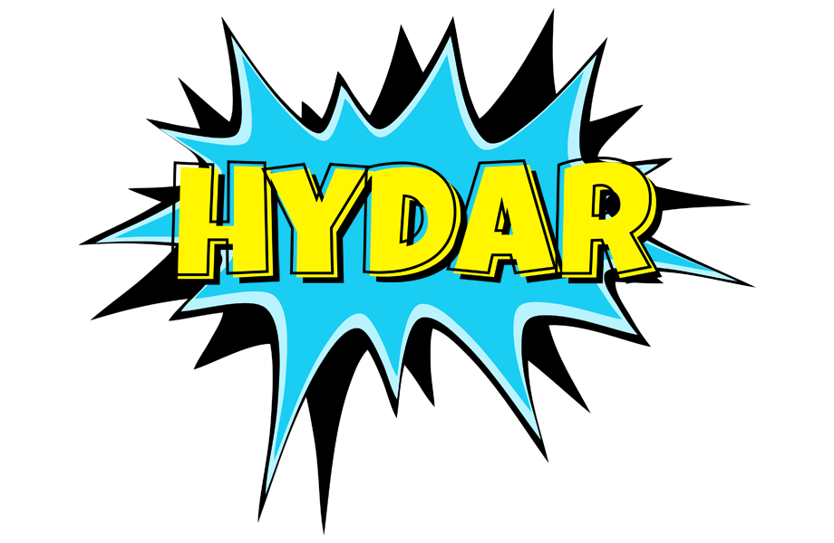 Hydar amazing logo