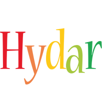 Hydar birthday logo