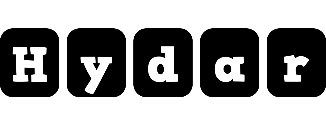 Hydar box logo