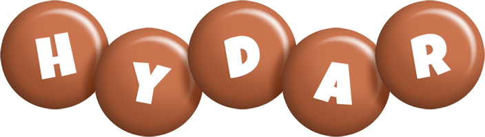 Hydar candy-brown logo