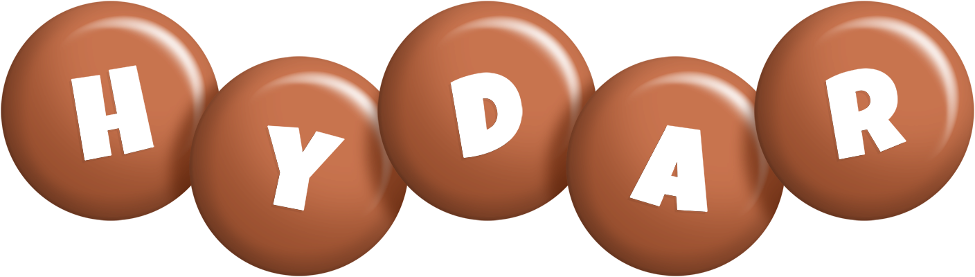 Hydar candy-brown logo