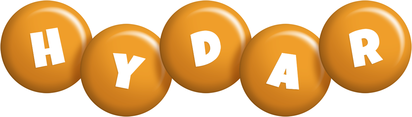 Hydar candy-orange logo