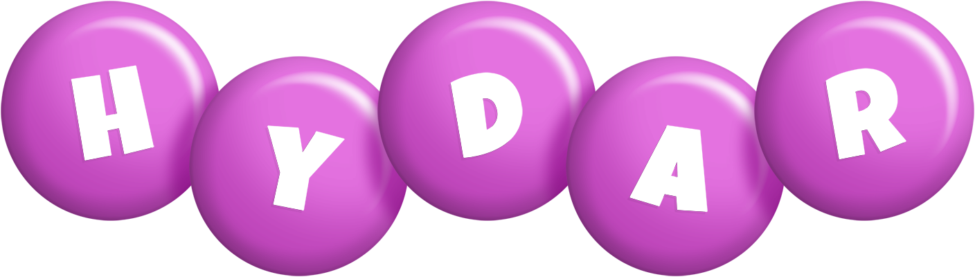 Hydar candy-purple logo