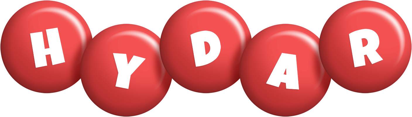 Hydar candy-red logo