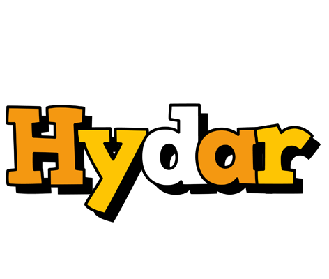 Hydar cartoon logo