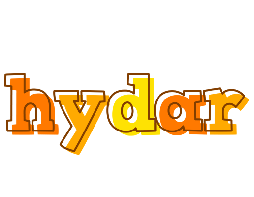 Hydar desert logo
