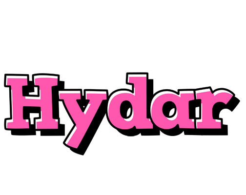 Hydar girlish logo