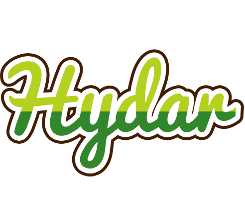 Hydar golfing logo