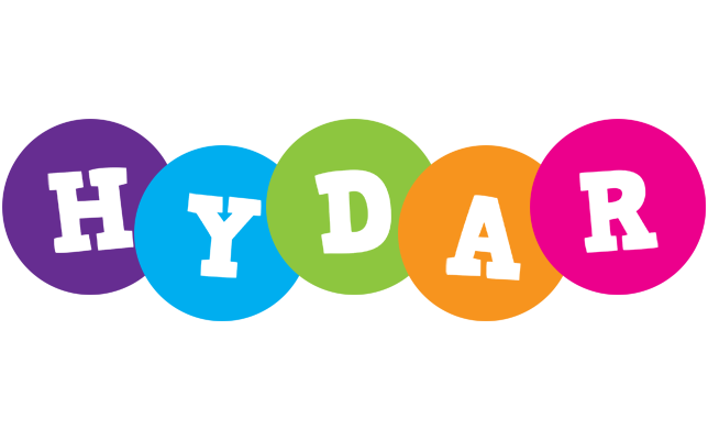 Hydar happy logo