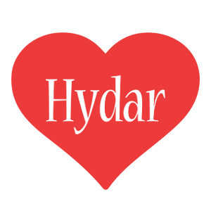 Hydar love logo