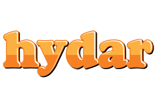 Hydar orange logo