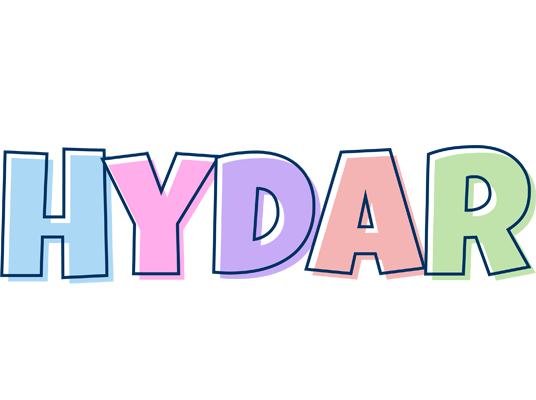 Hydar pastel logo