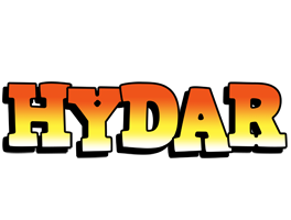 Hydar sunset logo