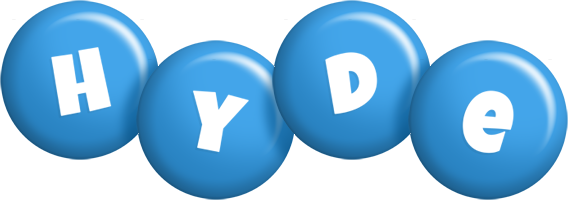 Hyde candy-blue logo