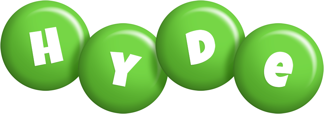 Hyde candy-green logo