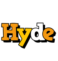 Hyde cartoon logo