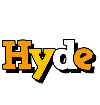 Hyde cartoon logo