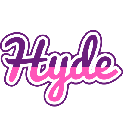 Hyde cheerful logo