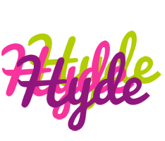 Hyde flowers logo