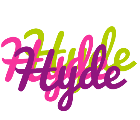 Hyde flowers logo