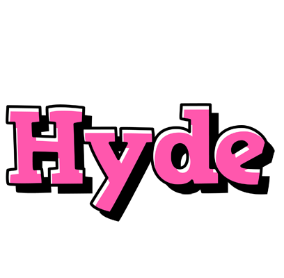 Hyde girlish logo