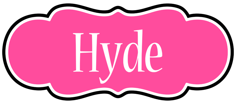 Hyde invitation logo