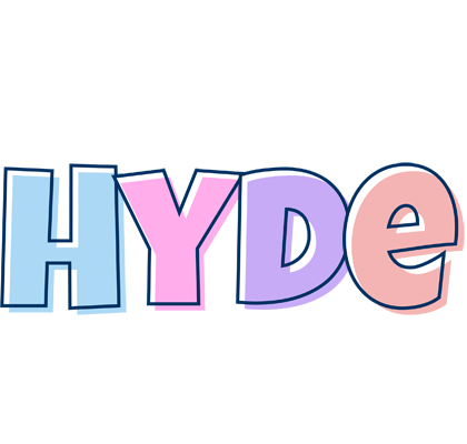 Hyde pastel logo