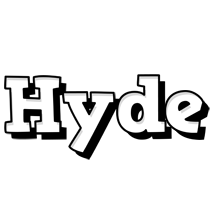 Hyde snowing logo