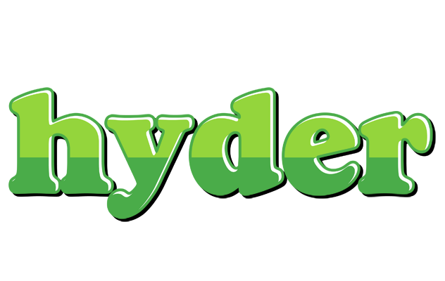 Hyder apple logo
