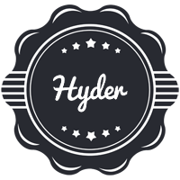 Hyder badge logo