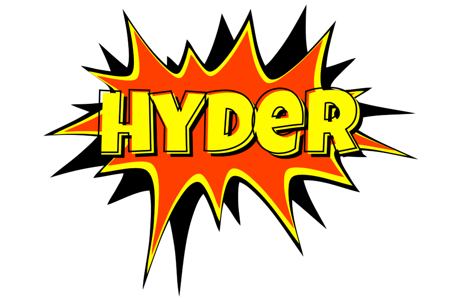 Hyder bazinga logo