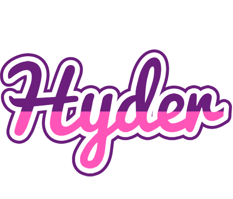 Hyder cheerful logo