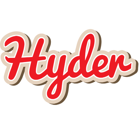 Hyder chocolate logo
