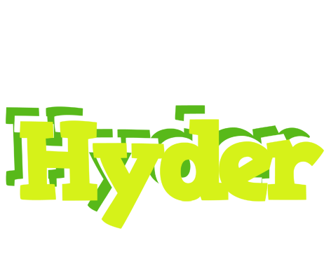 Hyder citrus logo